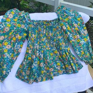 Trovata birds of paradise top Alize summer fields